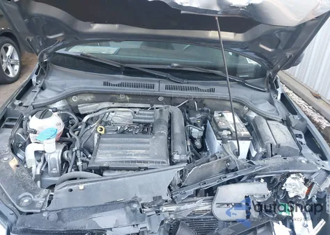 2017 Volkswagen Jetta 1.4T S z USA, uszkodzony, nr VIN 3VW2B7AJ2HM234682